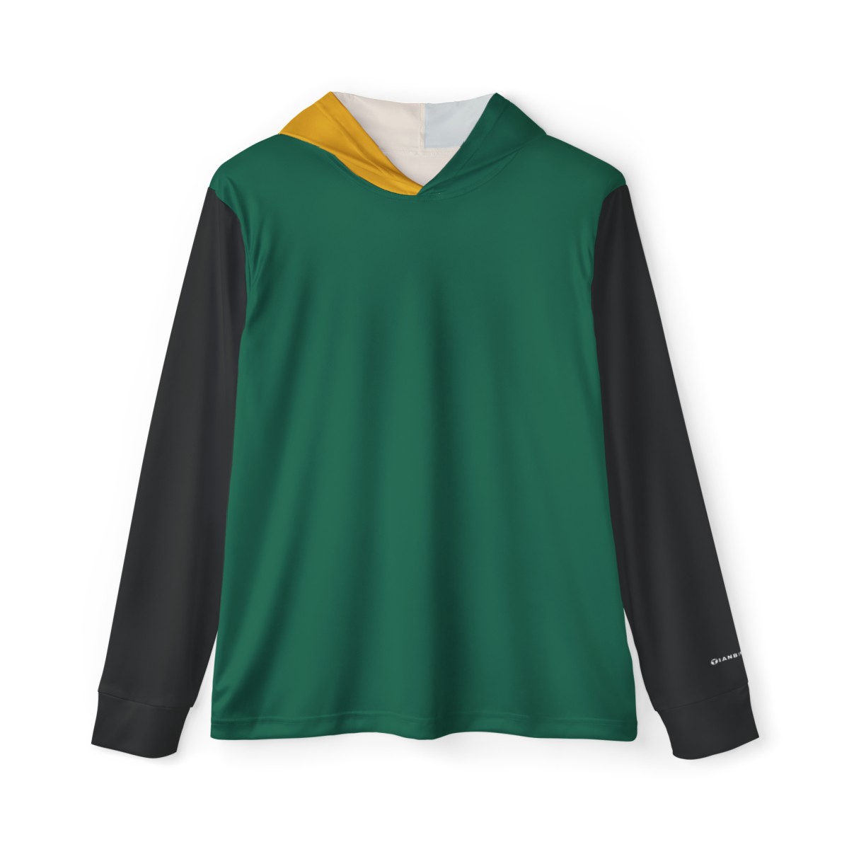 Men's Warmup Hoodie - Green, Gold, and Black