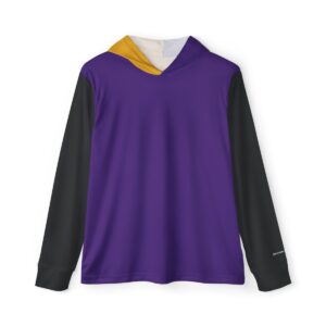 Men's Warmup Hoodie - Purple, Gold, and Black