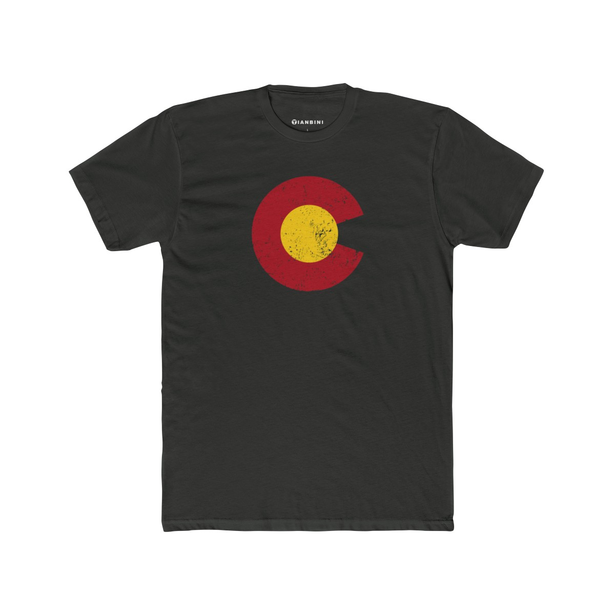Men's Fitted Crew Tee - Colorado C and Sun