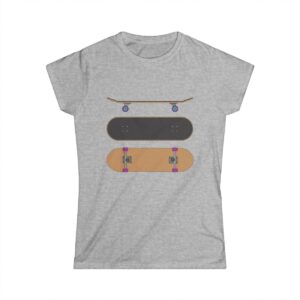 Women's Softy Tee - Skateboard