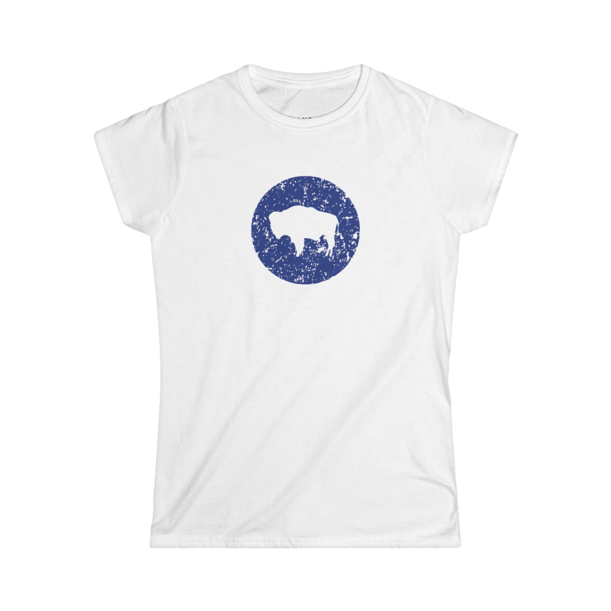 Women's Softy Tee - Wyoming Buffalo