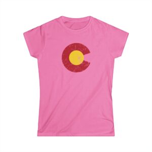 Women's Softy Tee - Colorado C and Sun