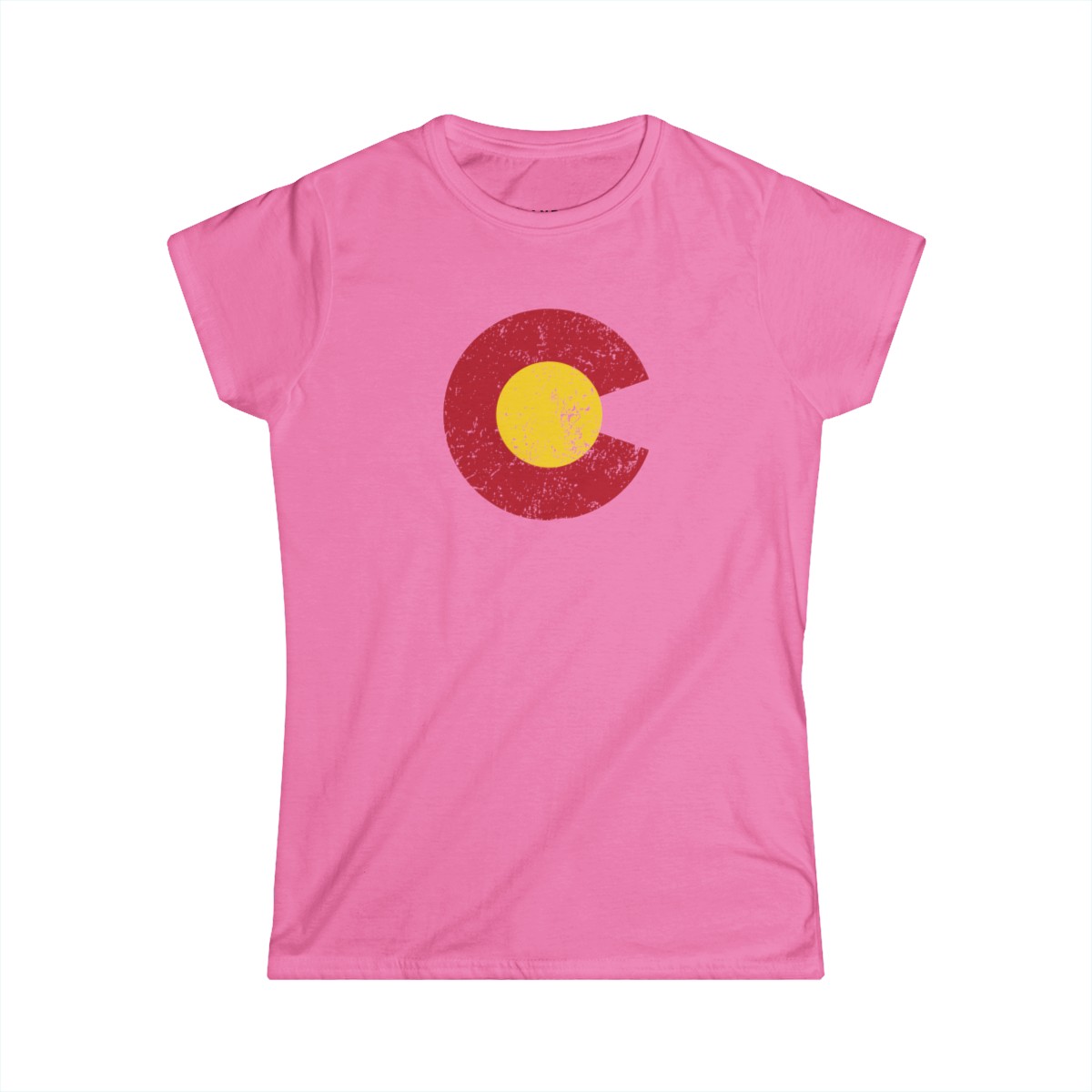 Women's Softy Tee - Colorado C and Sun
