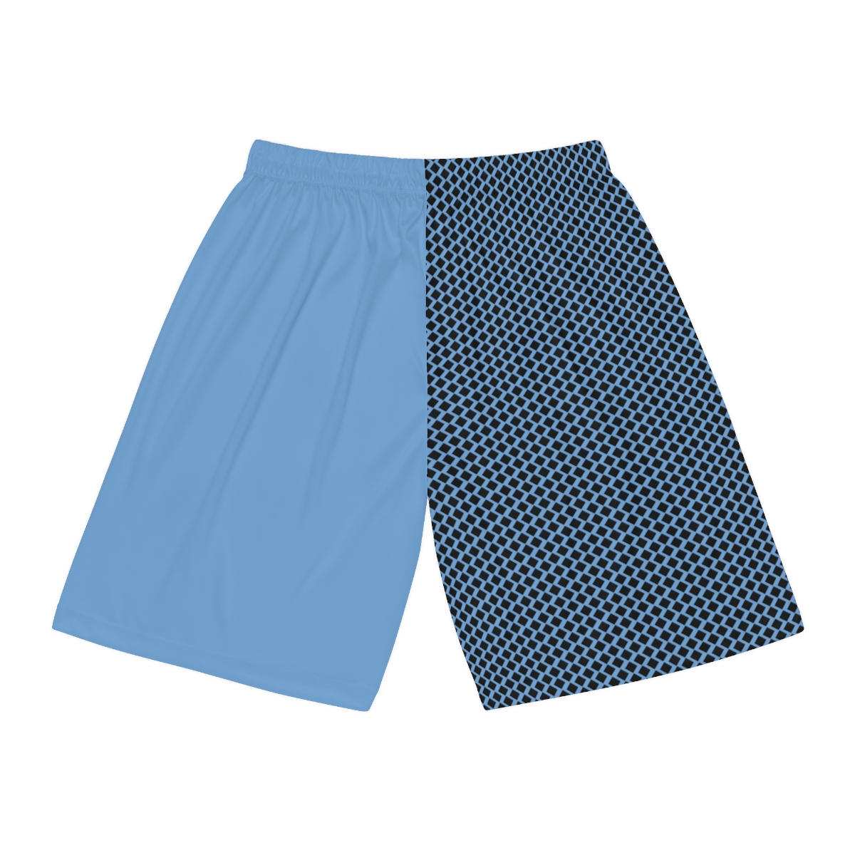 Basketball Shorts - Black Diamonds on Powder - Image 2