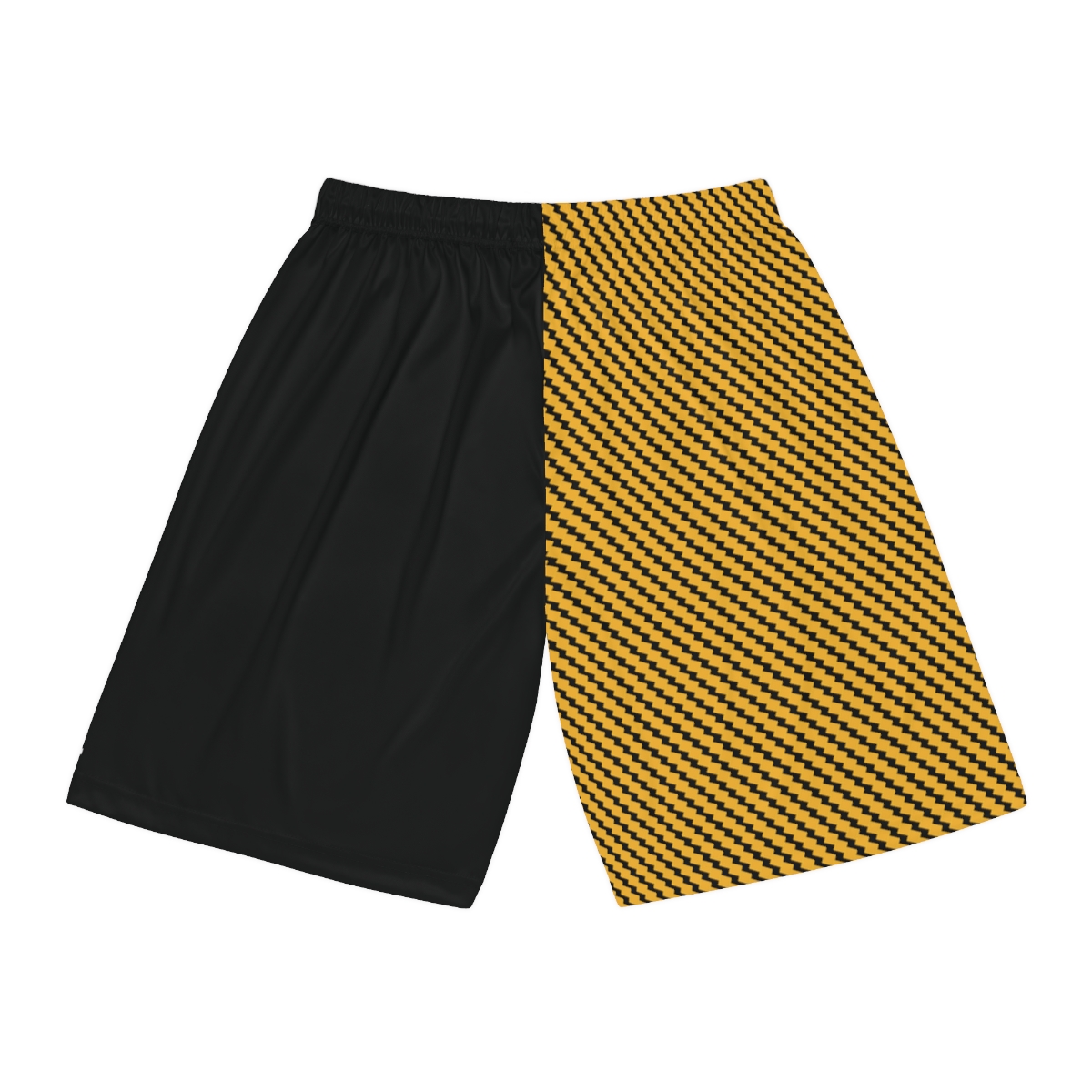 Basketball Shorts - Zag Gold on Black - Image 2