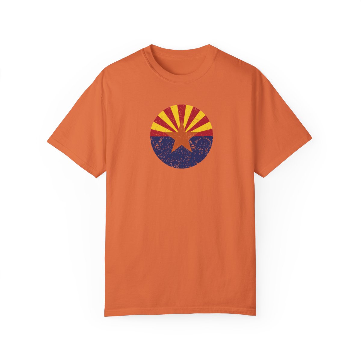 US State Arizona Star and Rays Grunge - Image 2