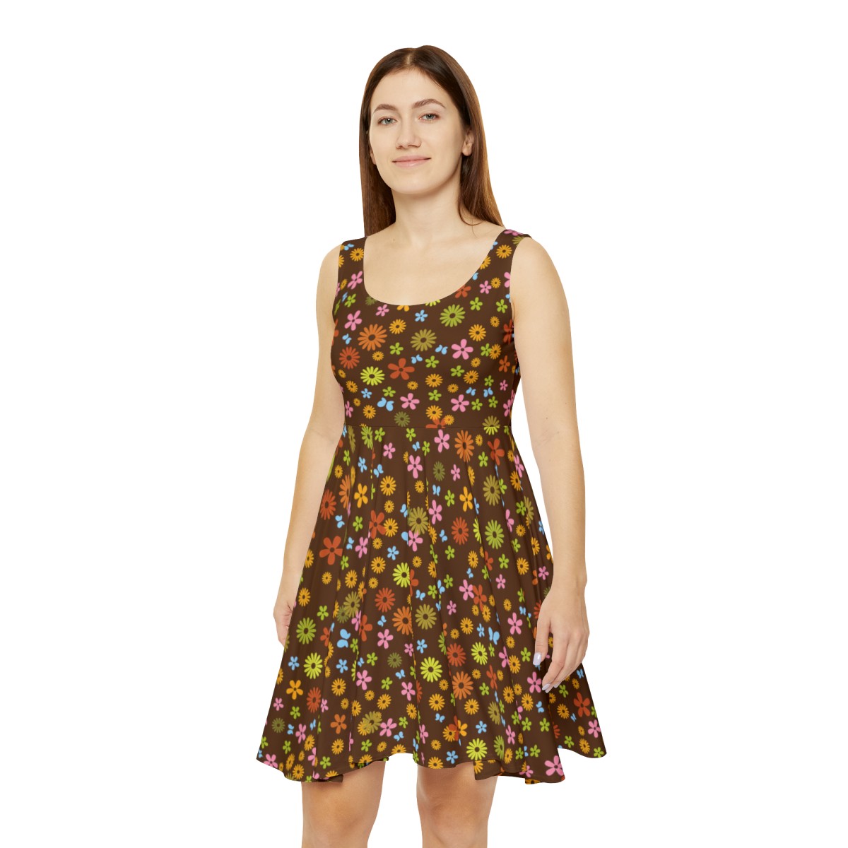 Skater Dress - Daisies in the Dirt