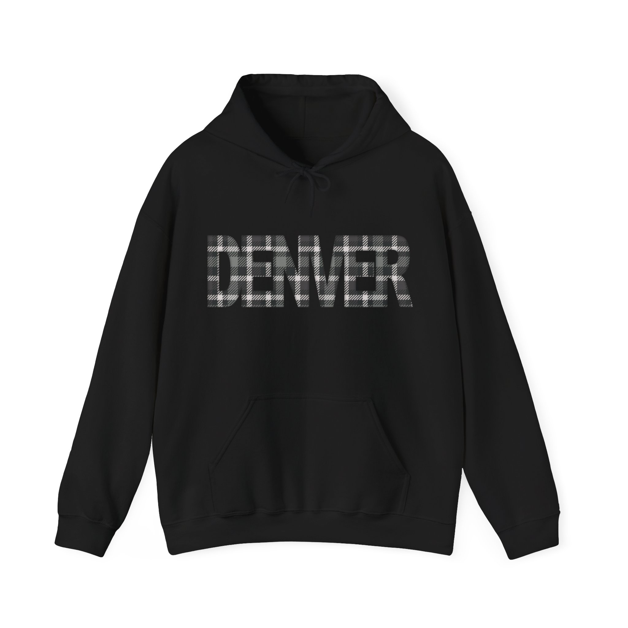 Hoodie - Stealth Plaid Denver - Image 3