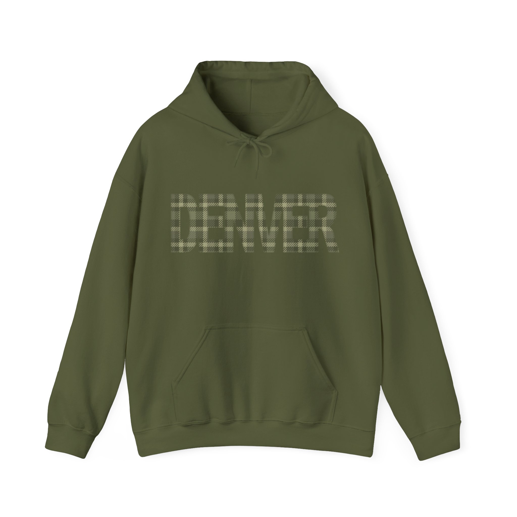 Hoodie - Stealth Plaid Denver