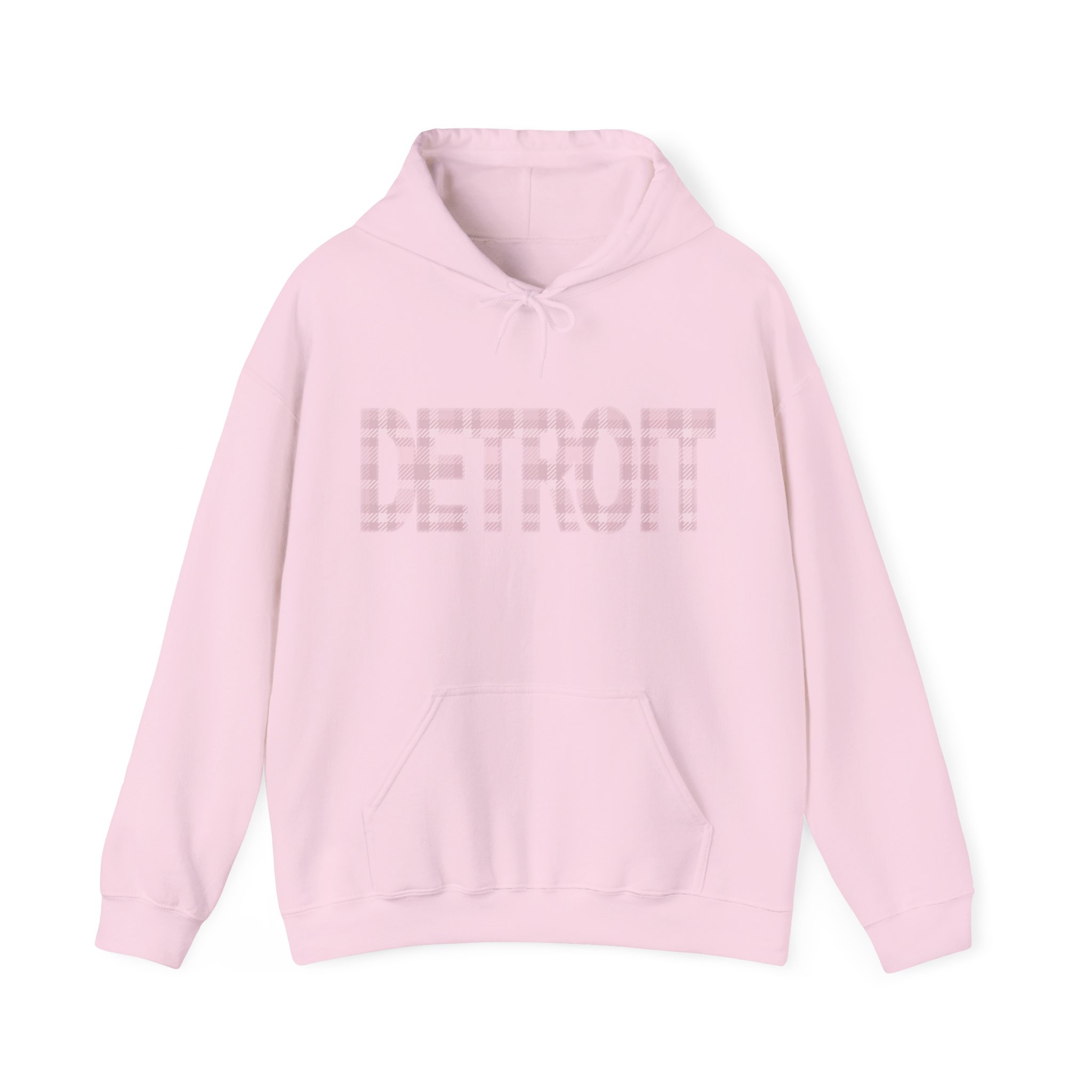 Hoodie - Stealth Plaid Detroit