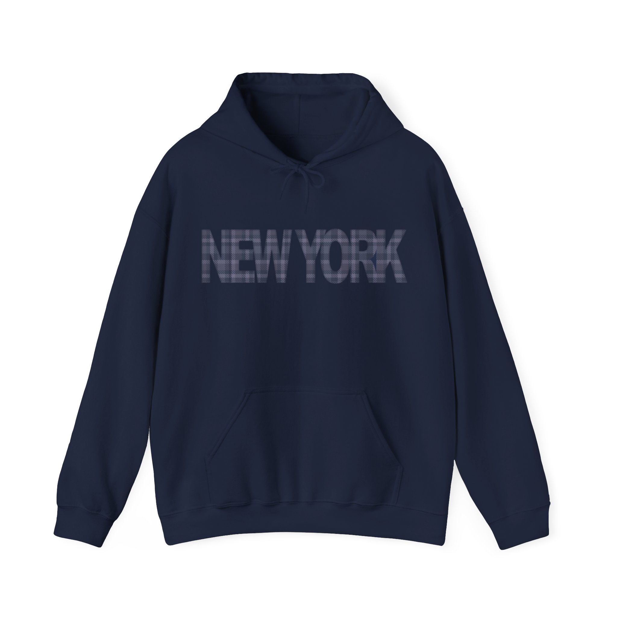 Hoodie - Stealth Plaid New York - Image 4