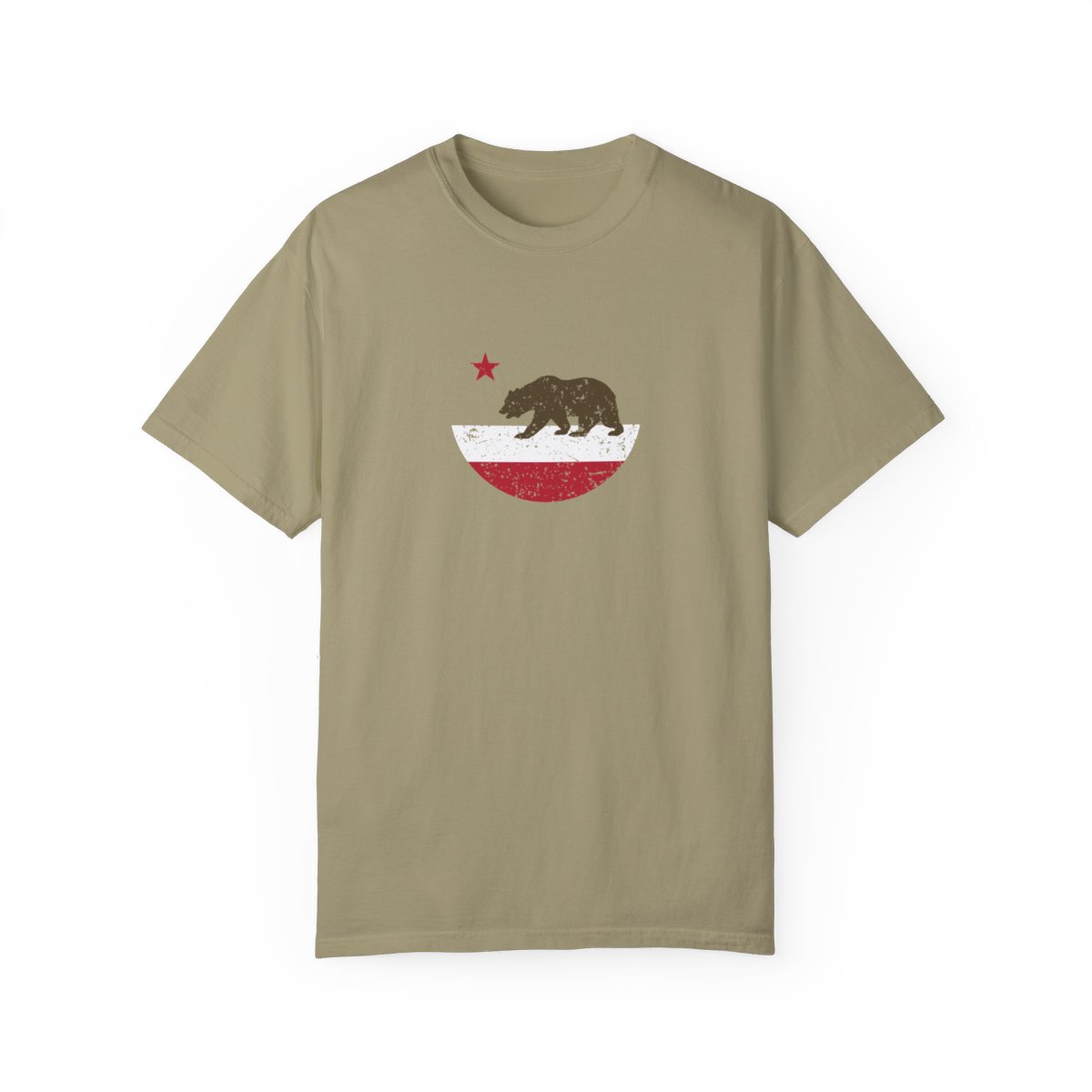 US State California Bear Grunge - Image 3