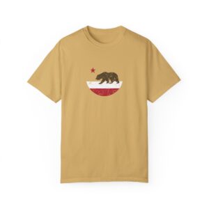 US State California Bear Grunge
