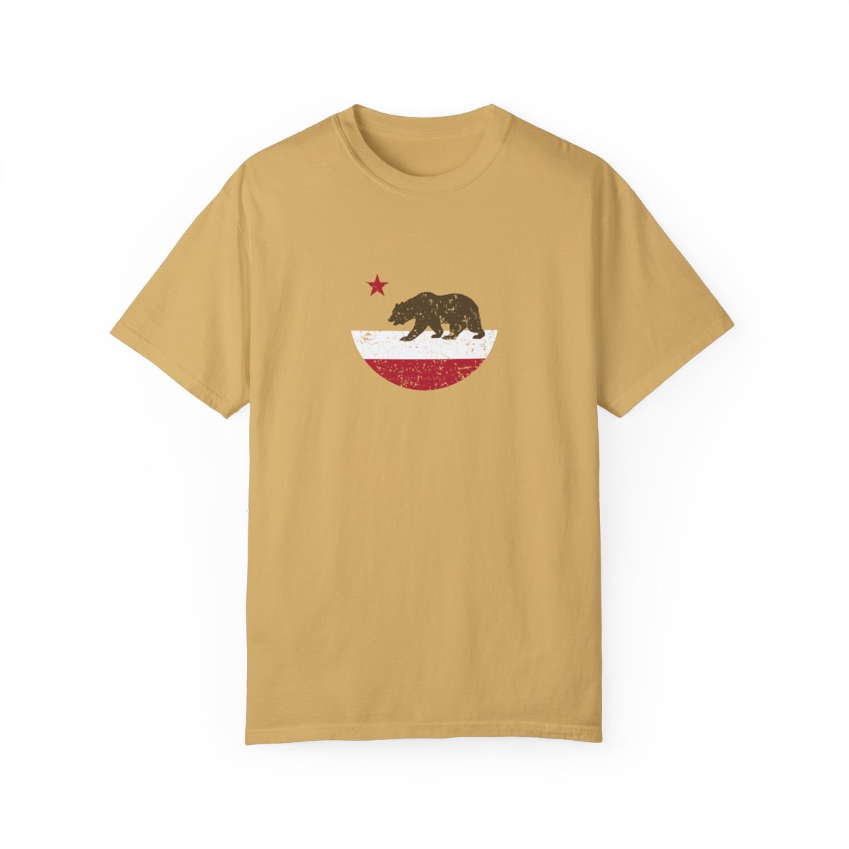 US State California Bear Grunge