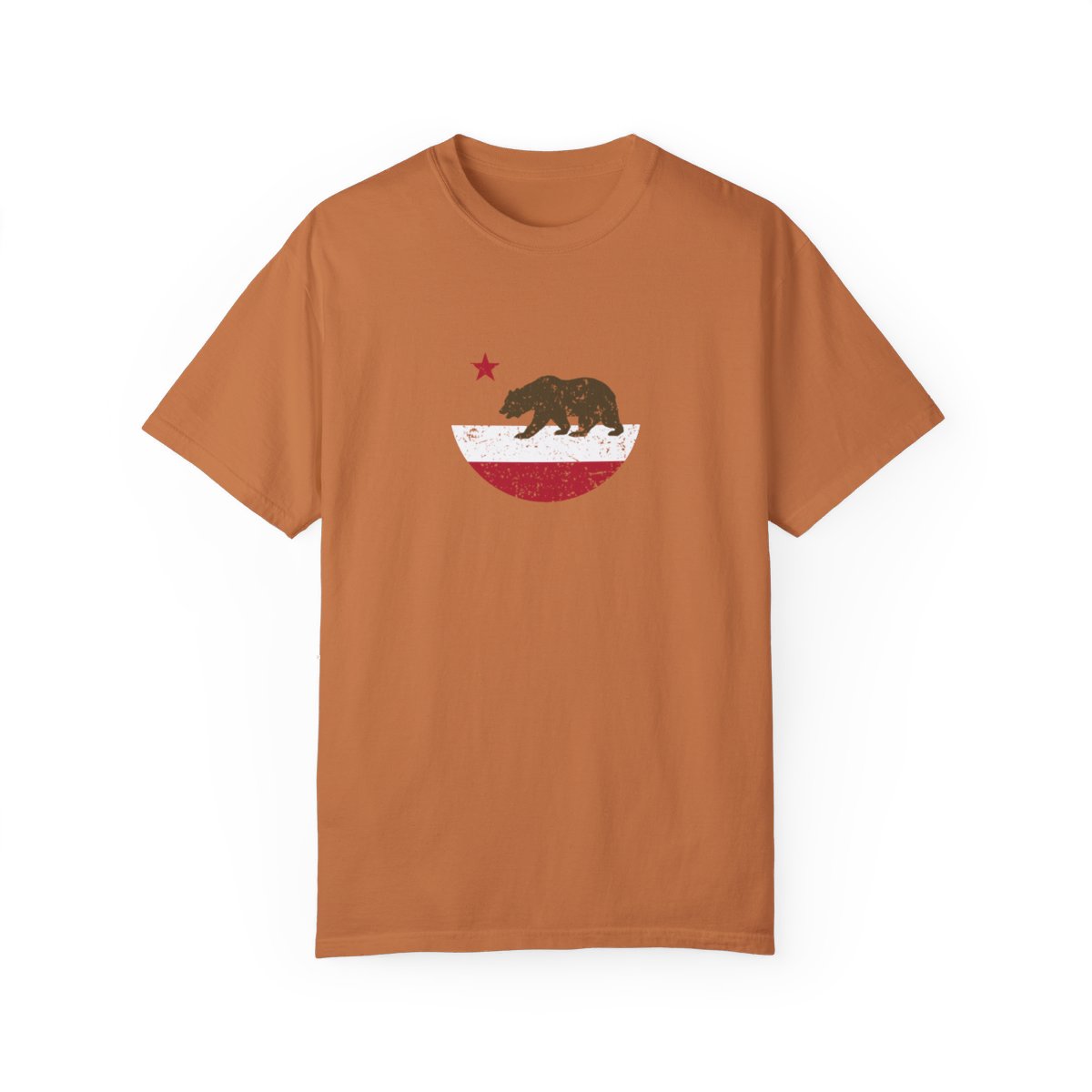 US State California Bear Grunge - Image 2