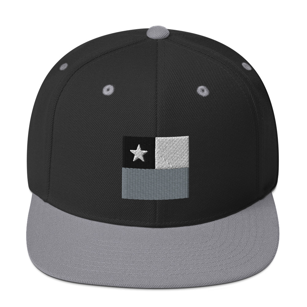 Cap Snapback - USA Flag Deconstructed and Grey