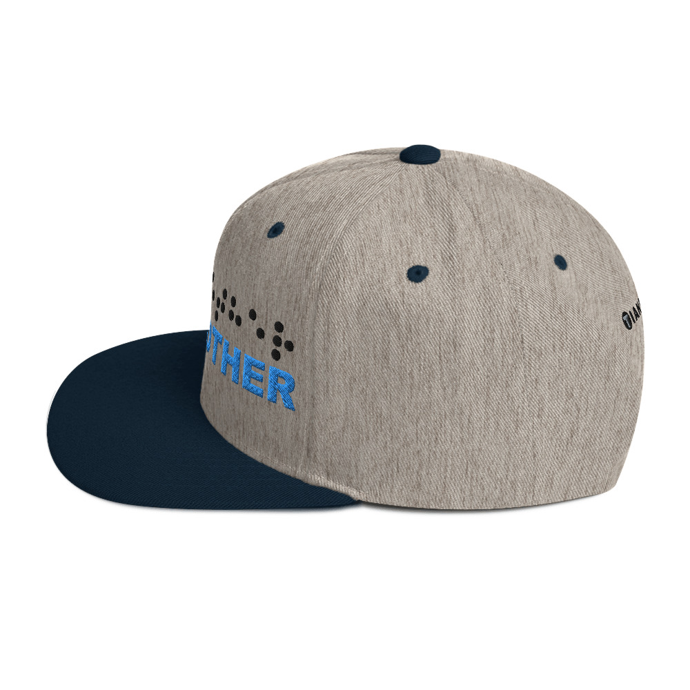Cap Snapback - Big Brother with Braille - Image 3