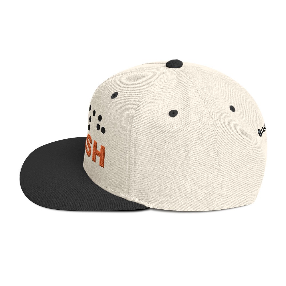 Cap Snapback - I Wish with Braille - Image 3