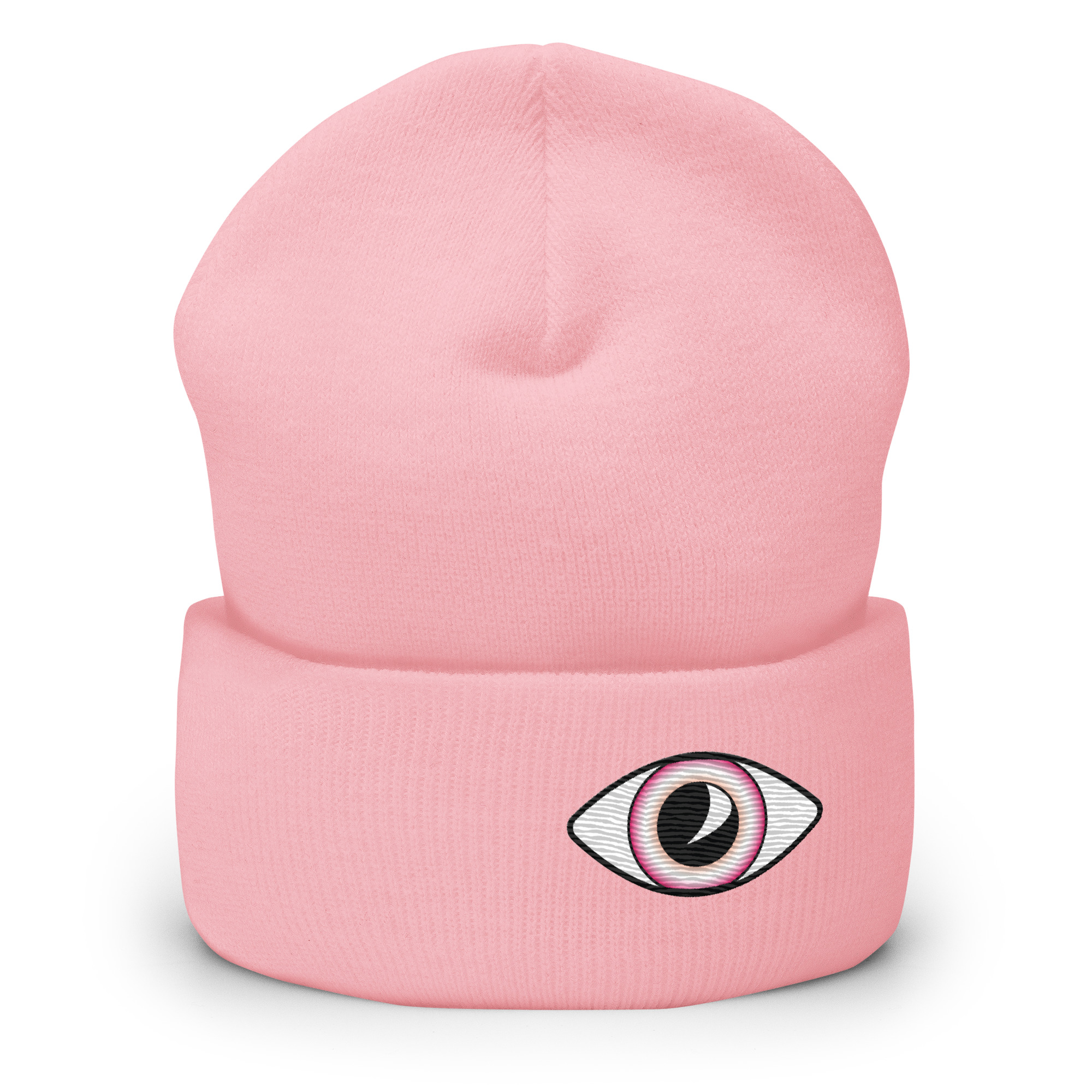 Beanie Cuffed - Pink Eye