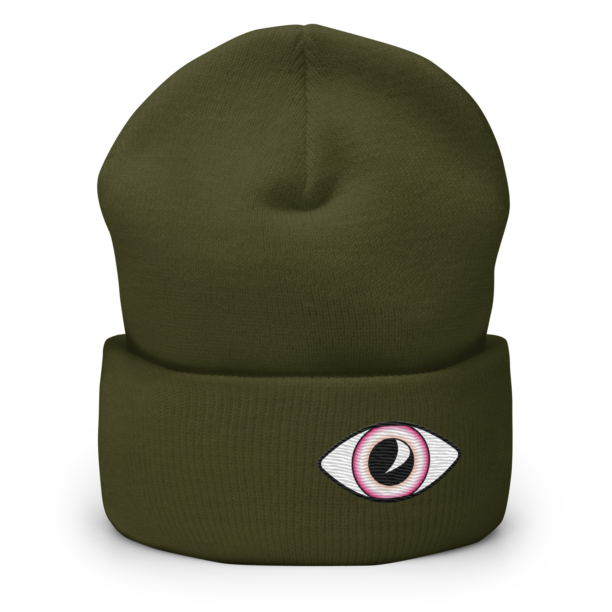 Beanie Cuffed - Pink Eye - Image 3