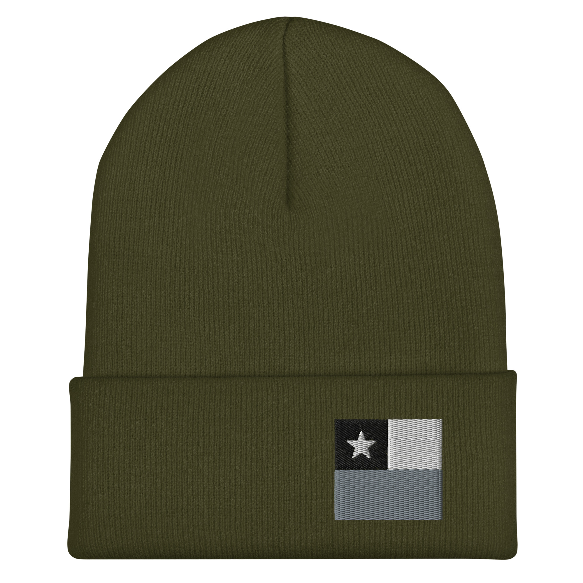 Beanie Cuffed - USA Deconstructed (No Color) - Image 2