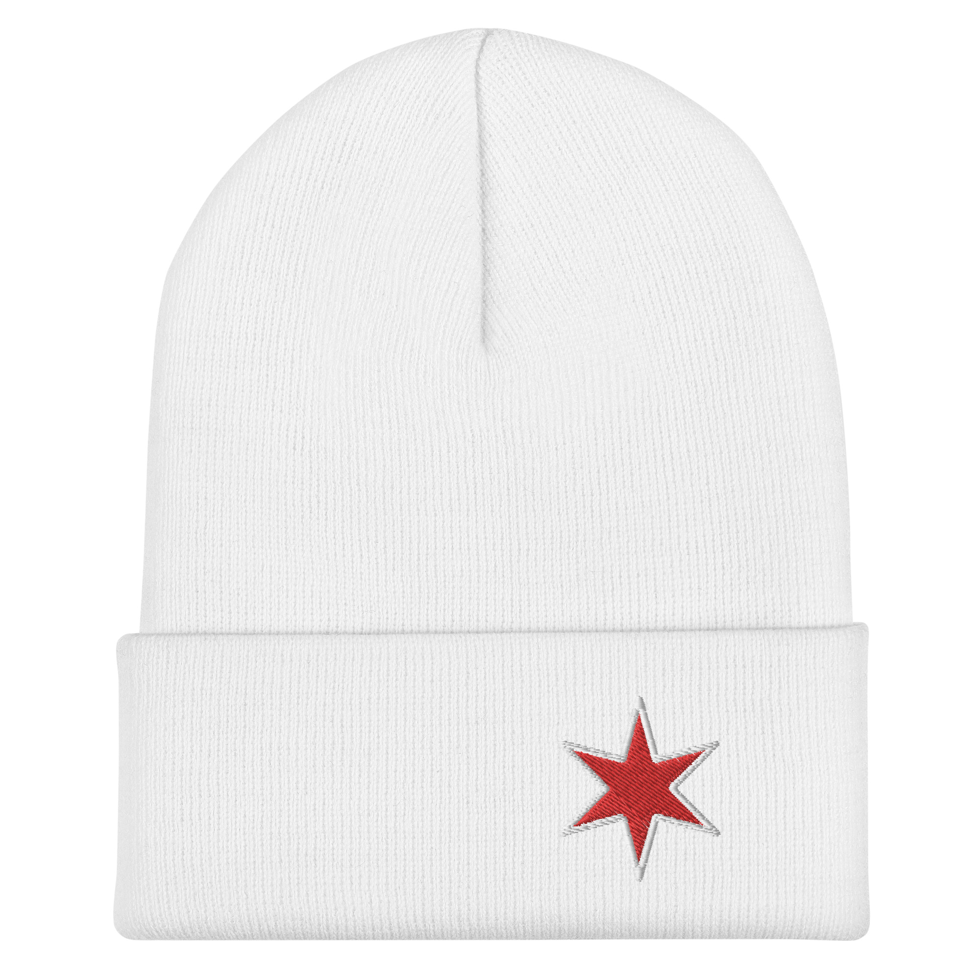 Beanie Cuffed - Chicago Star - Image 4
